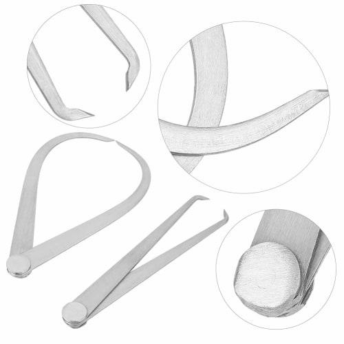External and Internal Caliper Tool, Caliper, Metal, Machinist, Dedicated Tool for Measuring Internal and External Dimensions, Friction Welder, Stainle