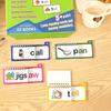 30Pcs Word Family Build Book Kids Preschool Learning Activity Sights Words Flash Cards Kindergarten Read