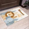 Custom Name Animals Printed Carpet,Rug for Office Chair Living Room Bedroom Kitchen Room Decor Gifts.