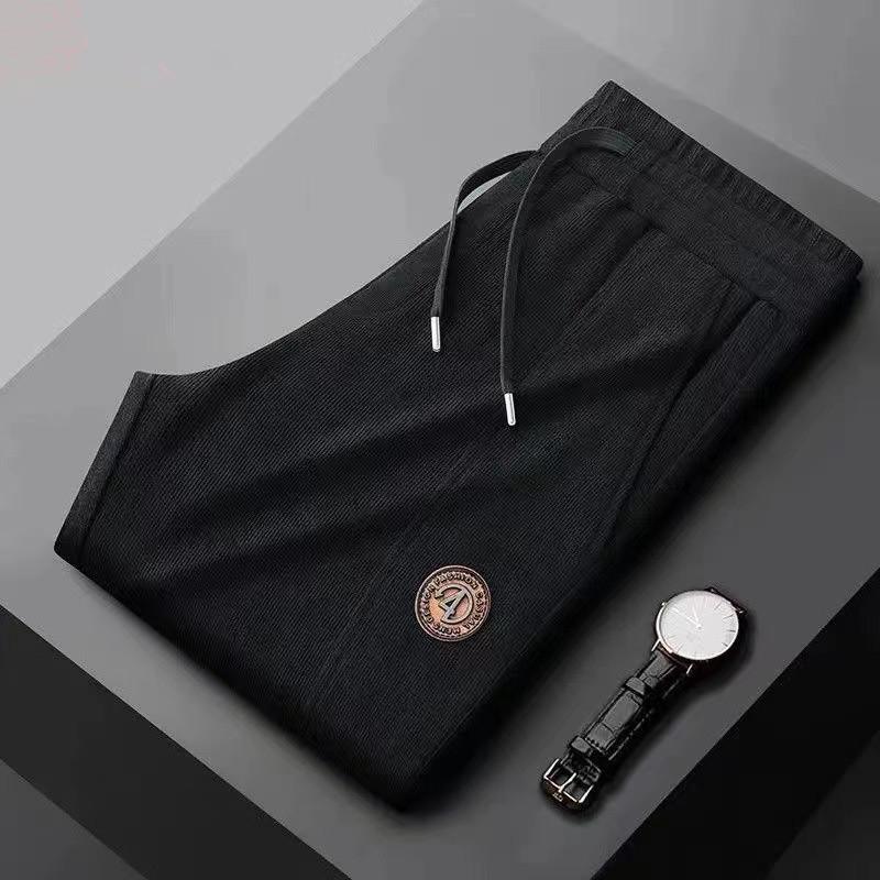

Men s Loose Fit Corduroy Jogger Sweatpants - Plus Size, Spring/Autumn Collection 2XL