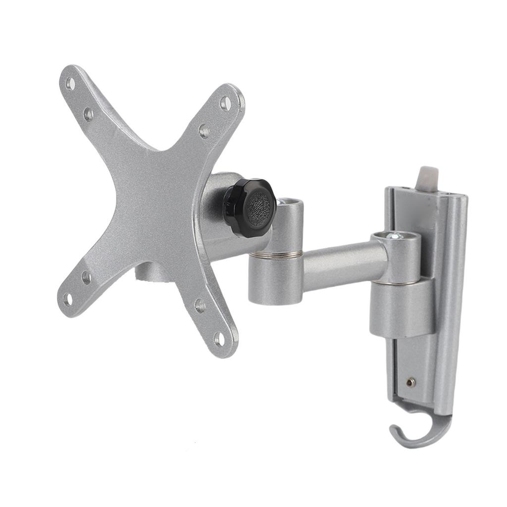 Displayarm Stor Skärm Väggmonterad TV Aluminiumlegering Stor Lastbärande 30in L04 Silvergrå