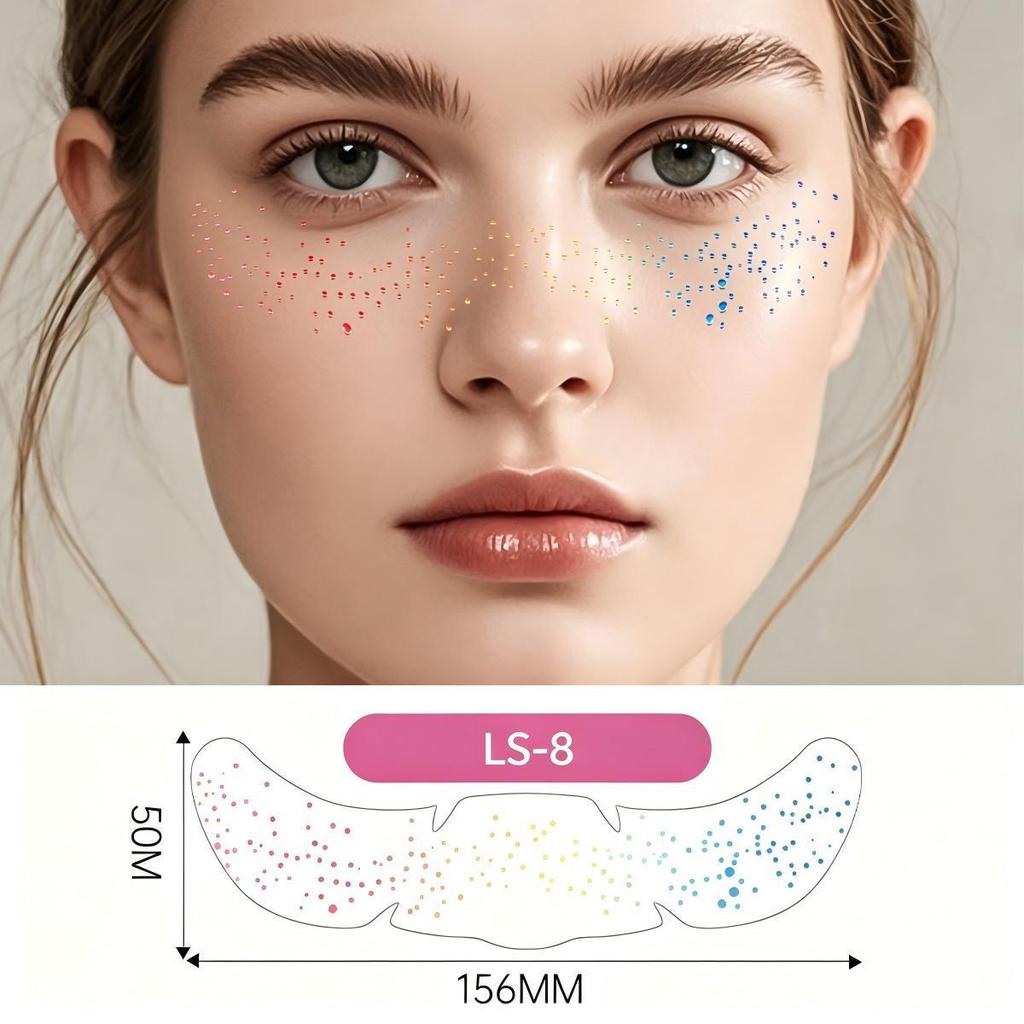 European & American Laser Freckle Stickers - Temporary Face Makeup Simulation Stickers