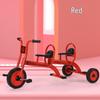 Kid's Early Learning Tricycle with Basket - Double Pedal Outdoor Ride-On Toy