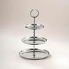 3Tier Dessert Stand Stainless Steel ThreeTier Serving Mirror Polished Tiered Tray for