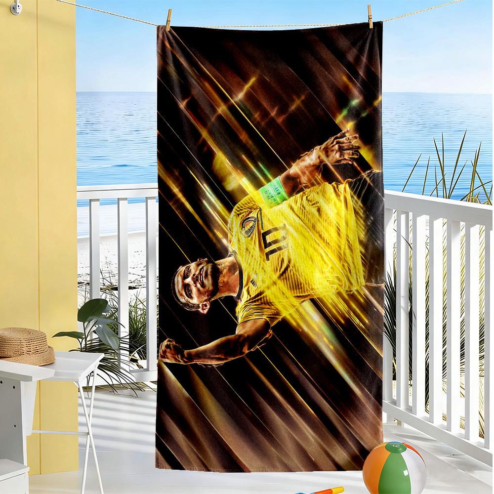 Ronaldo's Legacy Beach Towel Quick-Dry Soft Microfiber Comfortable Lightweight