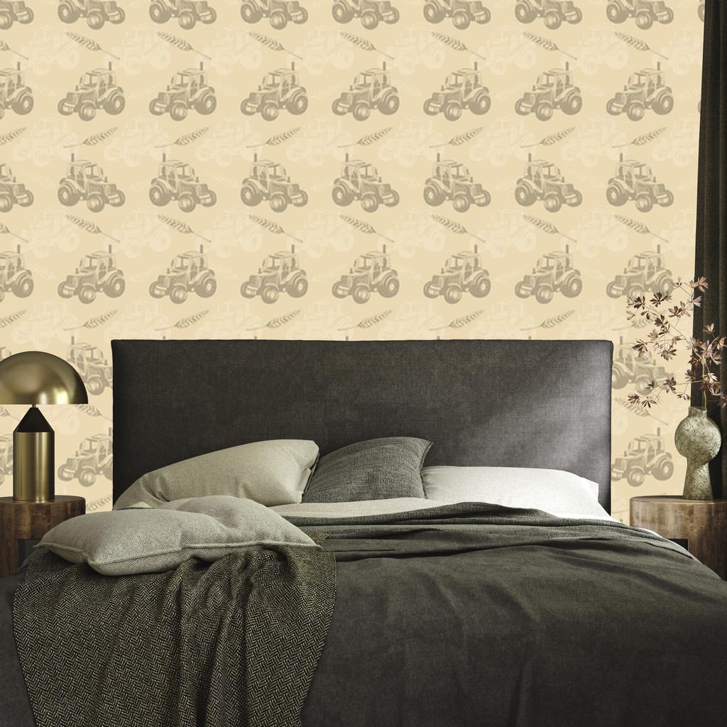 Tractors wallpaper for living room and bedroom 50x1000