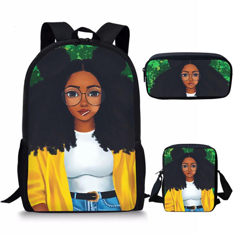 Nonspecific Girls School Backpack Set With Pencil Case For Daily Use And Storage Solution