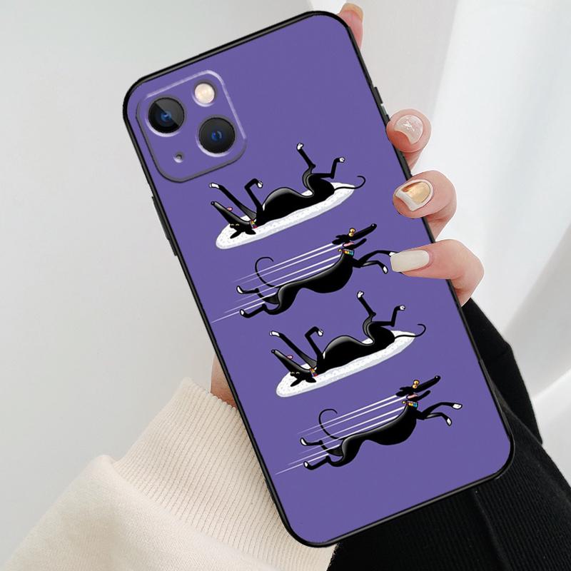 Greyhound Handyhülle Für iPhone 17 Pro Max 15 14 13 11 12 16 Pro Max mini 15 16 Plus 16e 17 Air Cover