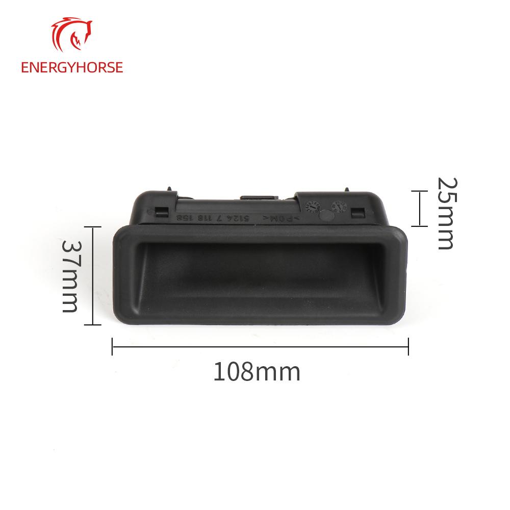 Für BMW E60 E90 E70 E71 E84 Auto Heckschalter Kofferraumgriff Heckklappen-Druckknopf Heckklappen-Schalter 1er 3er X1 X3 X5