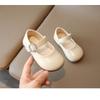 Fashion Soft Sole Princess Leather Flats For Baby Toddler Little Girls