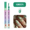1/12Pc 3D Effect Nail Art Graffiti Pen Nail Tools DIY Colorful Nail Art Graffiti Pen Nail DIY Quick-drying Dot Flowers Liner Pen