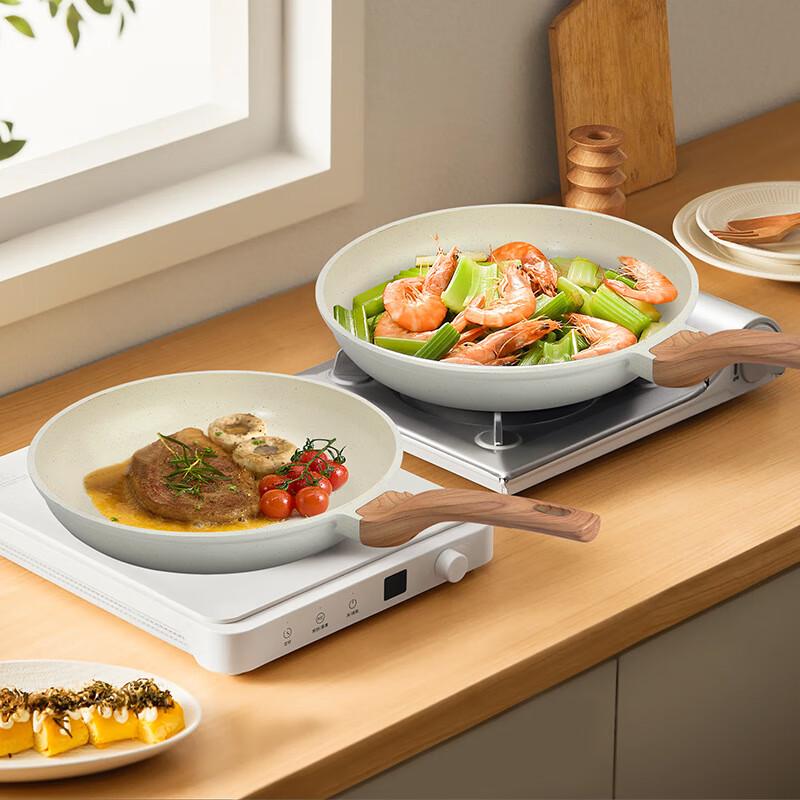 Triceratops Maifan Stone Non-stick Frying Pan Set
