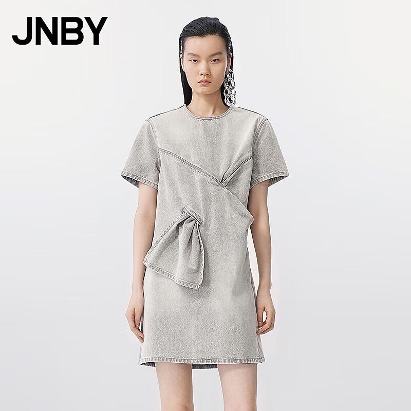 

JNBY 2025 Summer Short Sleeve Round Neck Dress M