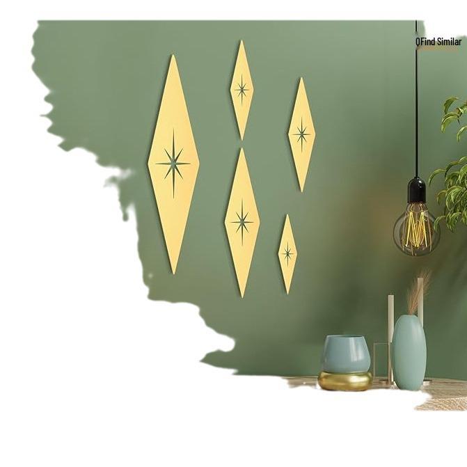 Medieval Modern Retro Star Metal Wall Art Decor