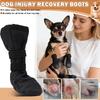 Dog Recovery Boot For Injured Feet - Breathable Dog Shoes With Non- Sole & Self-Adhesive Strap