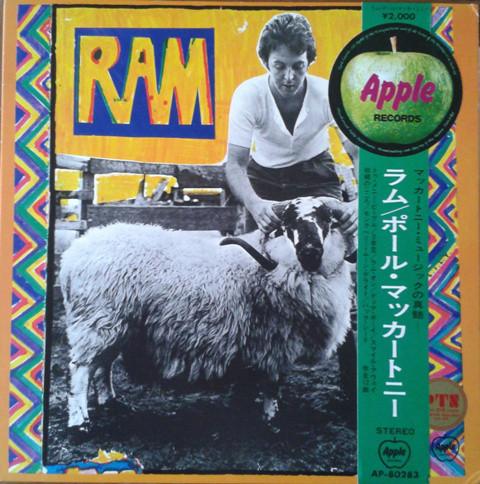 

LP Record PAUL & LINDA MCCARTNEY - Ram AP80283 APPLE 1971 Japan Rock Used
