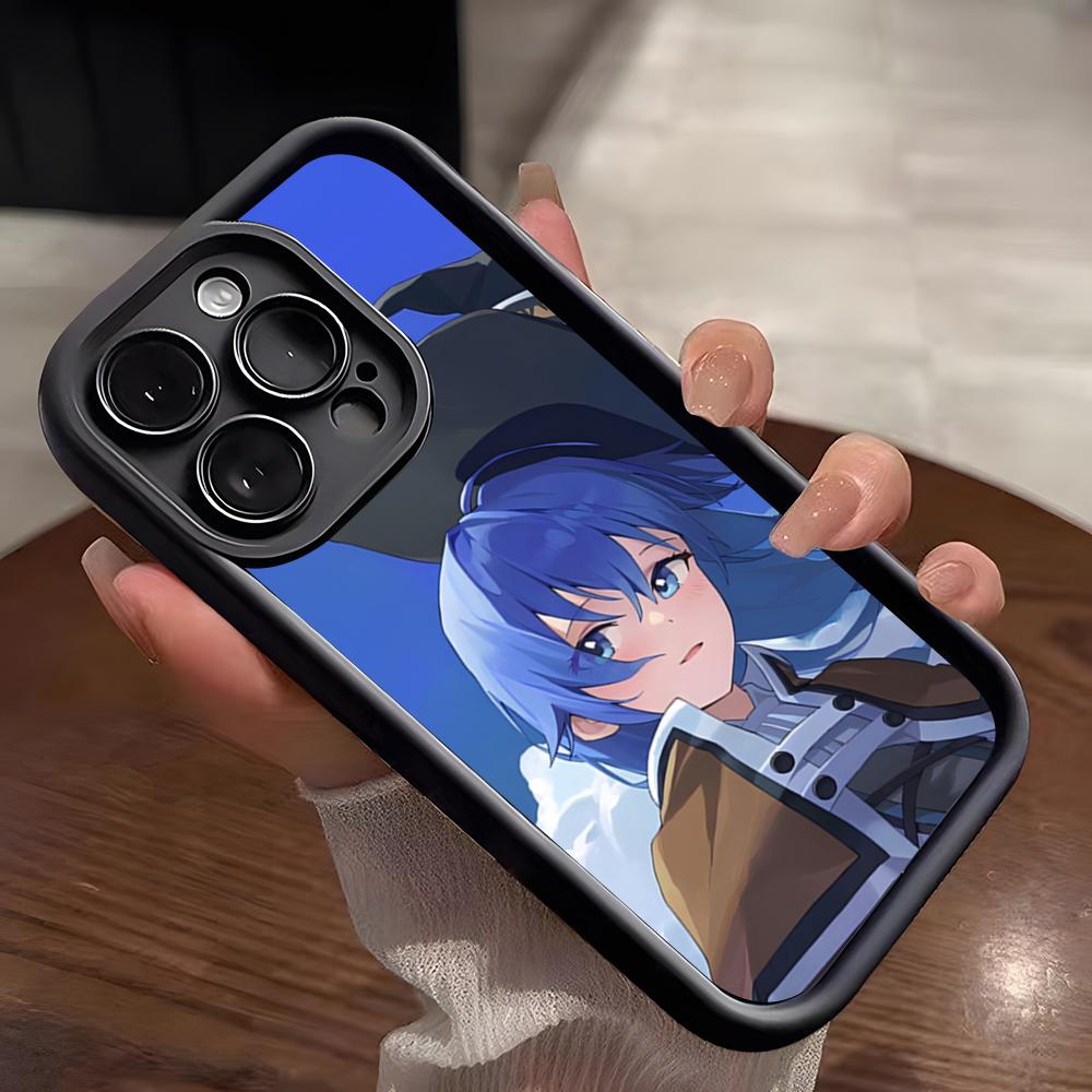 R-Roxy Mushoku Tensei Anime Phone Case For IPhone 17 Pro Max 15 Pro 16 14 Plus 12 13 Mini 11 Pro Shockproof Soft Cover
