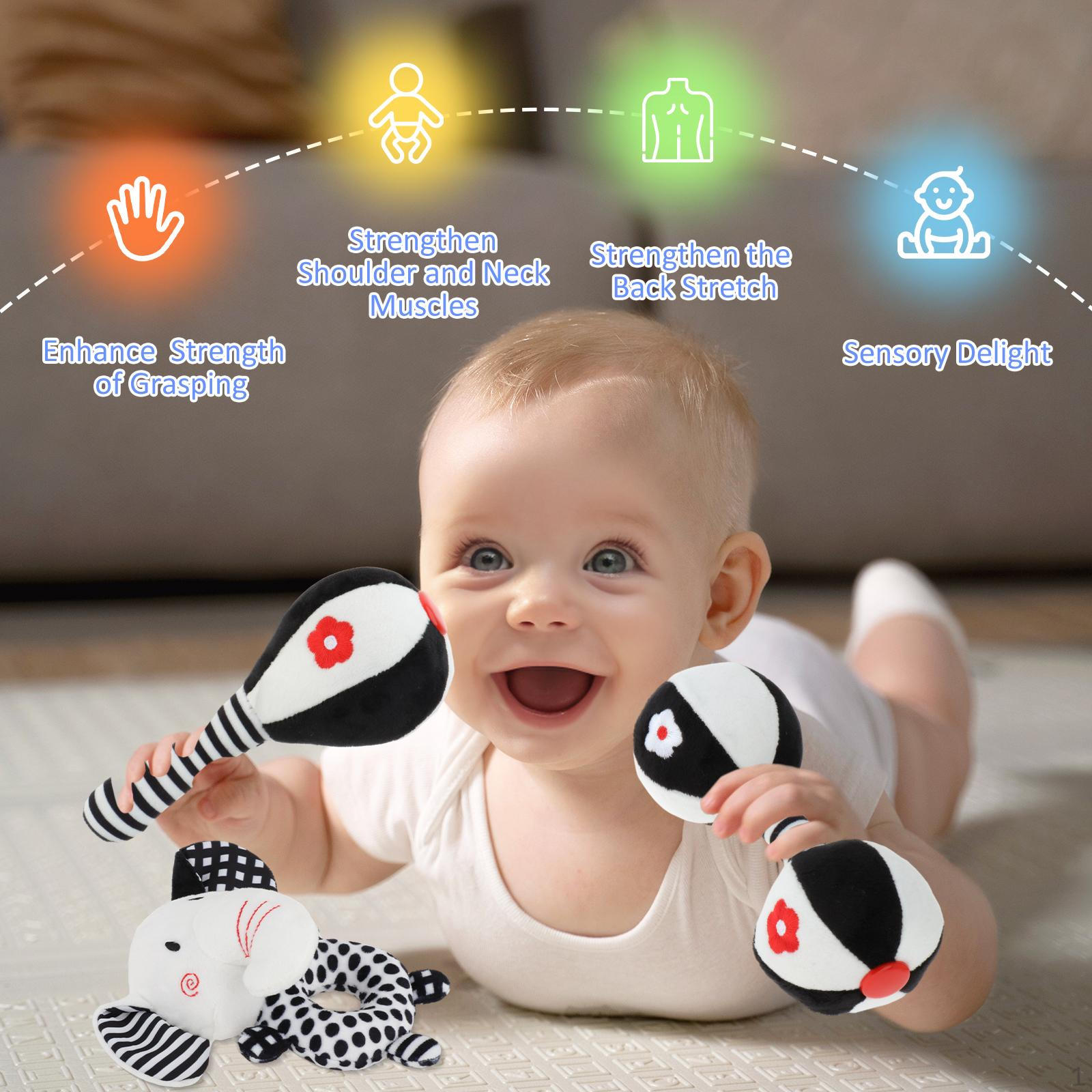 

Rattles Set: Learning Toys for Infants B