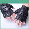 Special Forces Men Leather Half Finger Gloves For Cycling And Tactical Sports