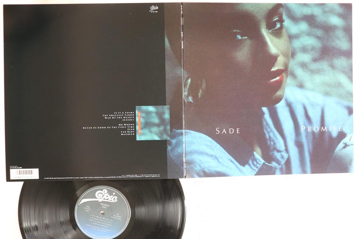

LP Record SADE - Promise 283P682 EPIC 1985 Japan Soul/Funk Used