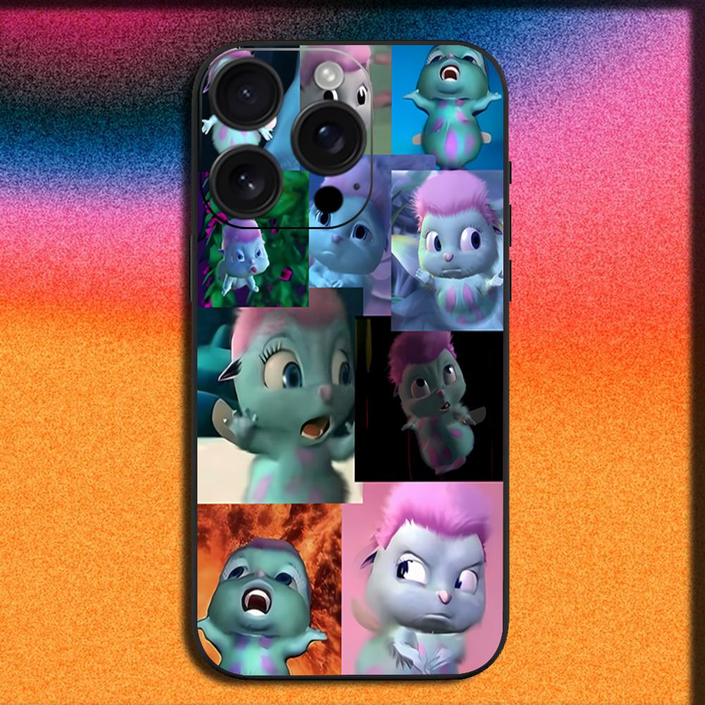 Funny B-Bibble Meme Phone Case For iPhone 16,15,14,13,12,11,Pro,XS,Max,XR,Plus,E,Mini Soft Black Cover