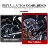 Motorrad Riemenschutz Abdeckung Schutz Dekorativer Kettenschutz Für Speed Twin Scrambler 1200 900 Bonneville T100 T120 Thruxton RS