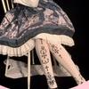 Women's Japanese Gothic Grunge Pantyhose Stockings Harajuku Aesthetic Crosses Print Opaque Tights Leggings Hosiery