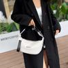 2025 Autumn/Winter Women's Top Layer Cowhide Shoulder Crossbody Bag