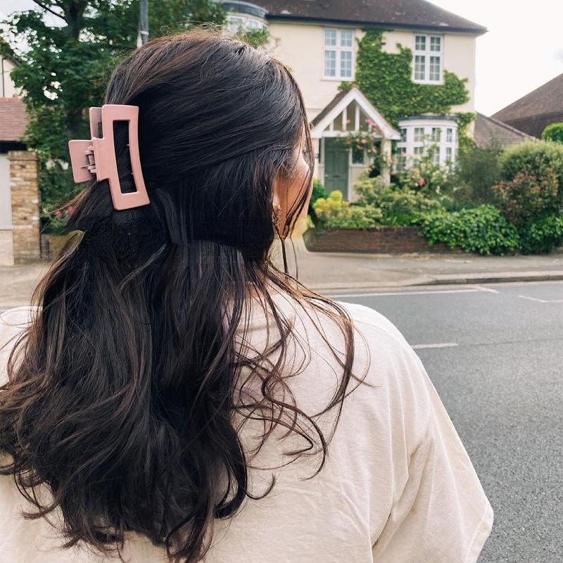 Large Claw Clips for Women Big Hair Clips for Thick Hair, Large Jaw Clips for Girls Strong Hold Matte Claw Hair Clips