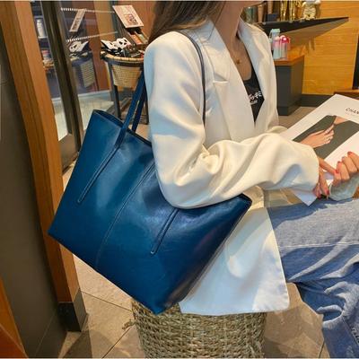 Single Shoulder Women's Bag Fashionable Large Capacity Practical Tote Bag Commuter