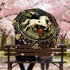 1PC Unicorn Floral Umbrella-8-Rib Reinforced, Automatic Open, Lightweight & Durable, Cute Fashion Accessory for Outdoor, Beach or Casual Use, Beach Um