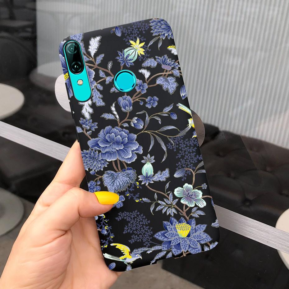 

Lovely Silicone Case For Huawei P Smart 2019 Case Huawei PSmart 2019 Soft Back Cover Funda Bumper POT-LX1 POT-LX3 Phone Case Huawei P Smart 2019 малиновий