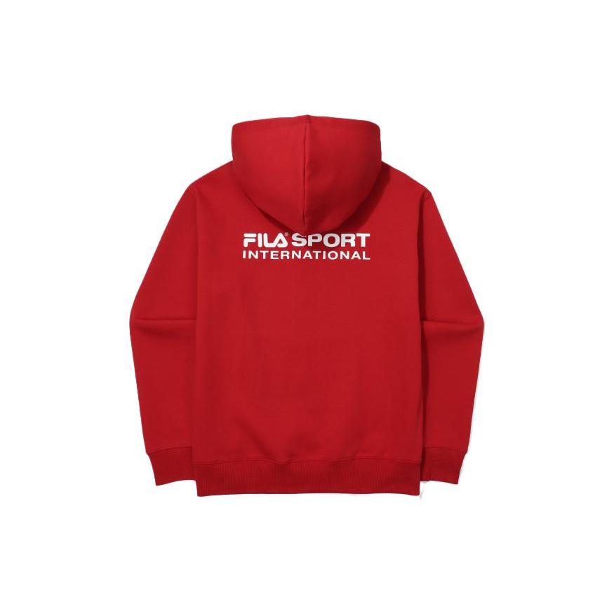 Fila Sweatshirts Unisex Red Hooded Moderate Regular FS2POF1132X-HRD