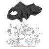 11811-PLC-000 Car Interior Belt Lower Cover Timing Belt Lower Cover Automotive Maintenance Parts for 2001-2005