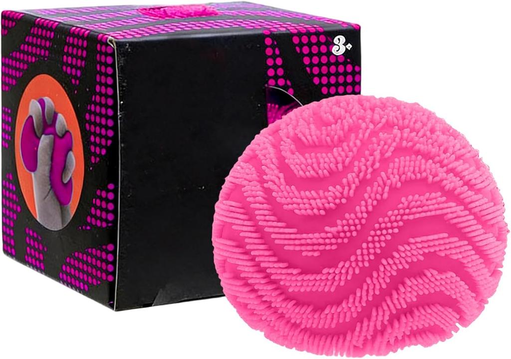 Nee Doh Fuzz Ball Squishy Stress Ball Slow Rising Memory Foam Fidget Squishy Nee Doh Fuzz Ball Adults Anxiety Stress Relief Toys