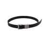 Buckle Polished Metal Womens Belt In Solid Color Versatile Paired With Jeans