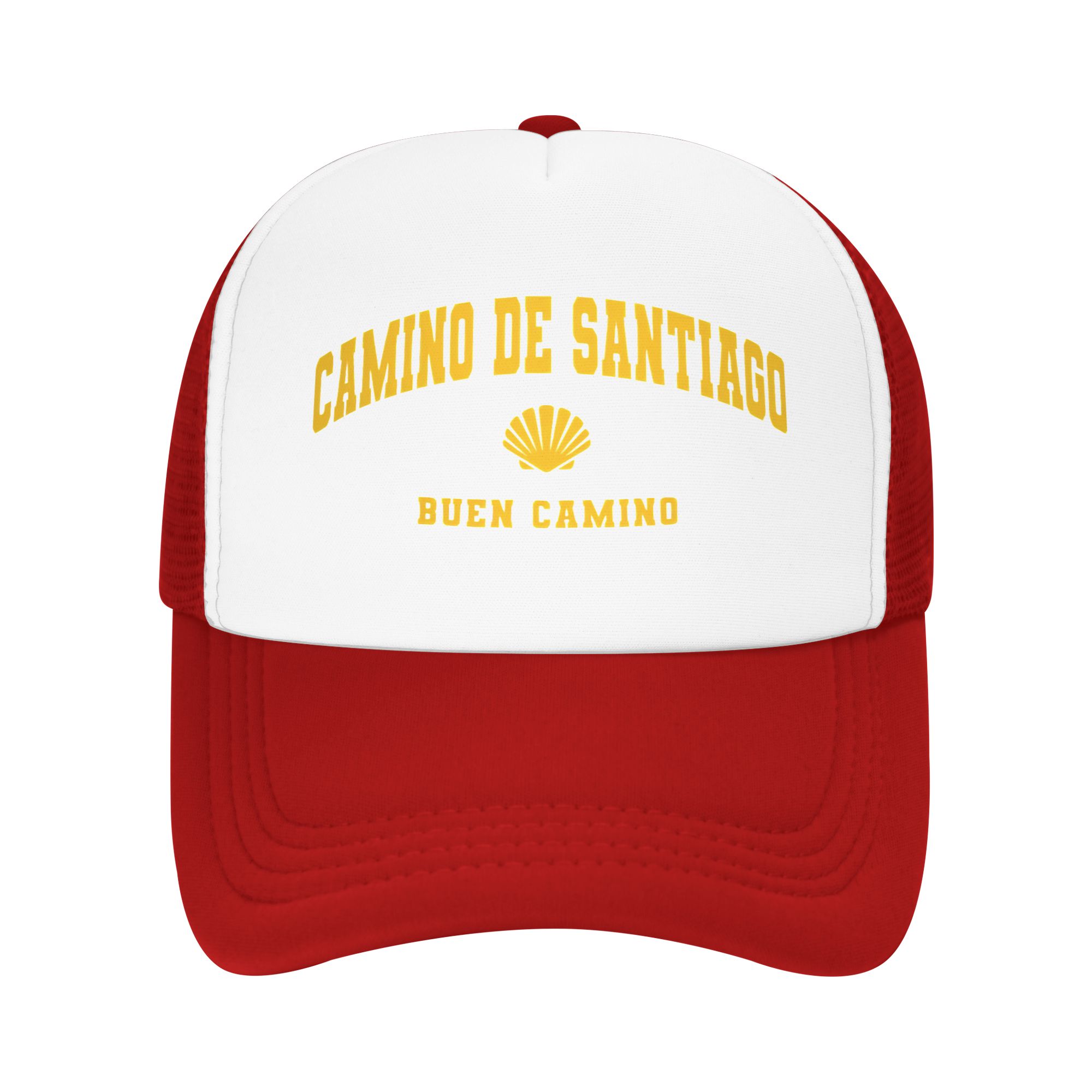 

Летние сетчатые шляпы от солнца Camino De Santiago Buen Camino Летная бейсболка Повседневная кепка-тракер Для пары WoУнисекс Влагоотводящие бейсболки от солнца One Size