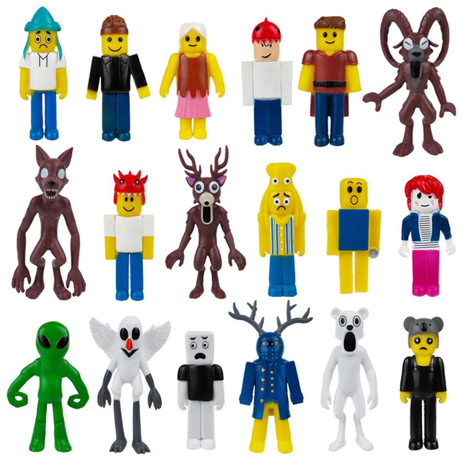 6-18 Stück 99 Nächte im Wald Actionfigur Hirsch Eule Ziege Figur Desktop Dekoration Modell Ornamente Fans Geburtstagsgeschenke