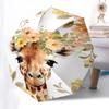 Giraffe Floral- Automatic Umbrella,Suitable for Men and Women,Suitable for Birthdays, Christmas, Gifts for Fashion Lovers0923b