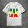 2025 New T-Shirt Cotton Unisex's Summer Jamaican Reggae Bobmarley Short Sleeve  Plus Size Top