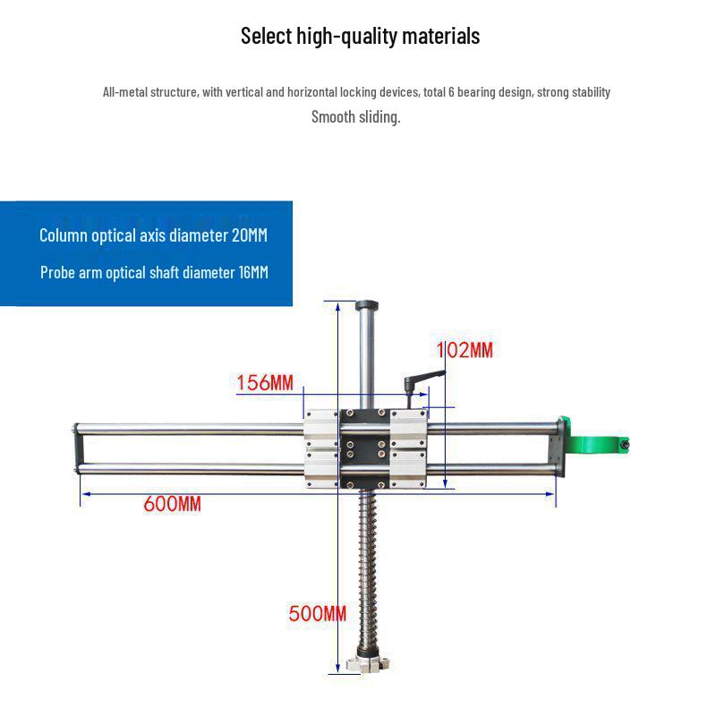 Telescopic Universal Handheld Drill Stand for Benchtop Drilling and Tapping