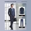 YOUNGOR Men's Straight-Leg Business Dress Pants