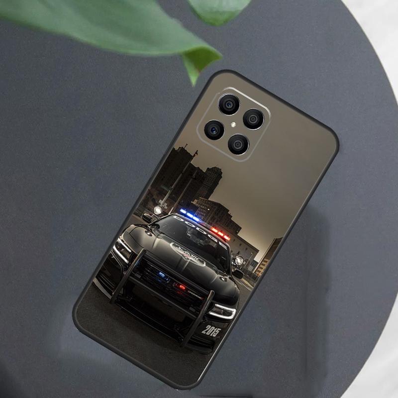Police Car For Honor Magic 7 Lite 6 5 8 Pro Case For Honor 200 400 70 90 X8c X8b X9a X9b X9c X9d Win RT