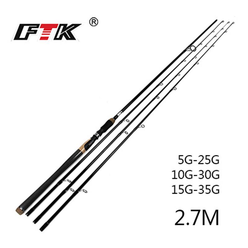 FTK 4 różne rozmiary szczytówki wędki 99% wędka z włókna węglowego standardowa przynęta przynęta wędka sprzęt wędkarski G0D