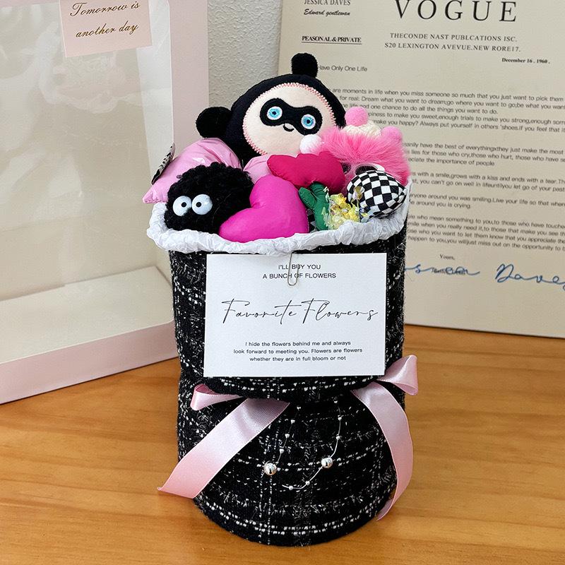 Sanrio Kuromi Plush Toy Bouquet: Qixi Valentine s Day, Birthday & Graduation Gift