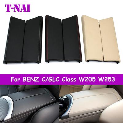 W205 W253 Auto Mittelkonsolen-Aufbewahrungsbox Armlehnenbox Abdeckung Zierleiste Ersatz für Mercedes Benz C GLC Klasse C200 C300 2056808704