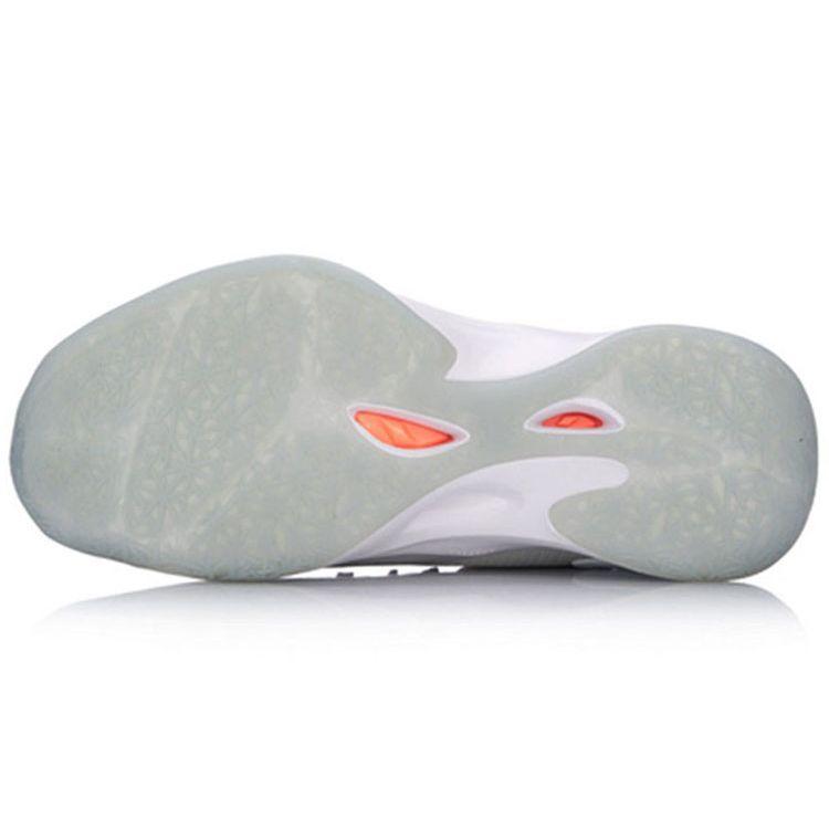 Li Ning Sonic 5 Minimalist Versatile Mid-Top Basketball Shoes Men Sneakers Micro-Crystal-Gray ABAM019-3