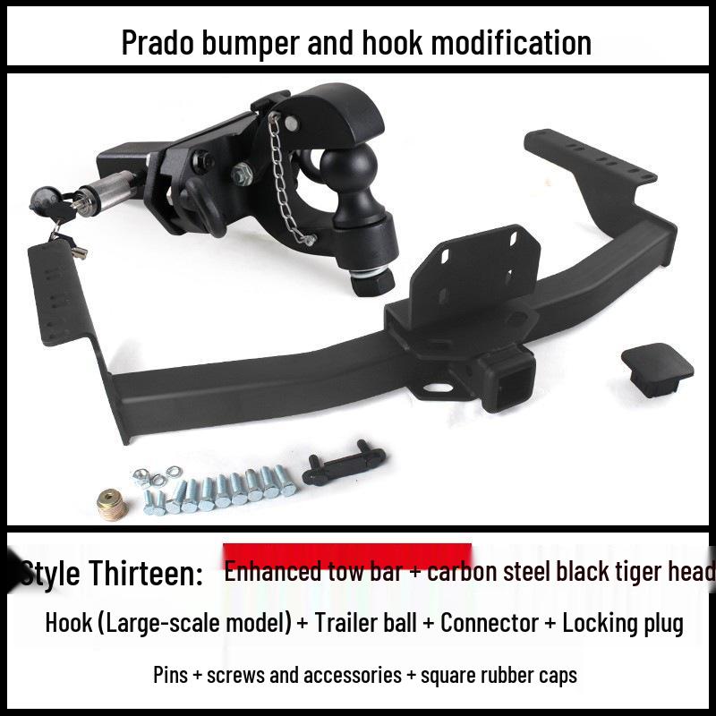 Prado Trailer Hitch: Compatible with 2700/4000 LC120/150 Rear Tow Bar Towing Hook