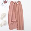 Cotton Silk Pajama Pants for Women, New Summer Style, Thin Cotton Casual Pants, Can Be Worn Outside, Large Size Home Pants