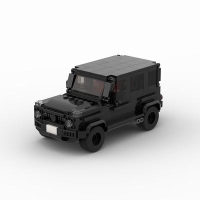 MOC SUV City Car Racer Classic Off-road Building Blocks Racing Super Technique Creative Garage Children's Toy